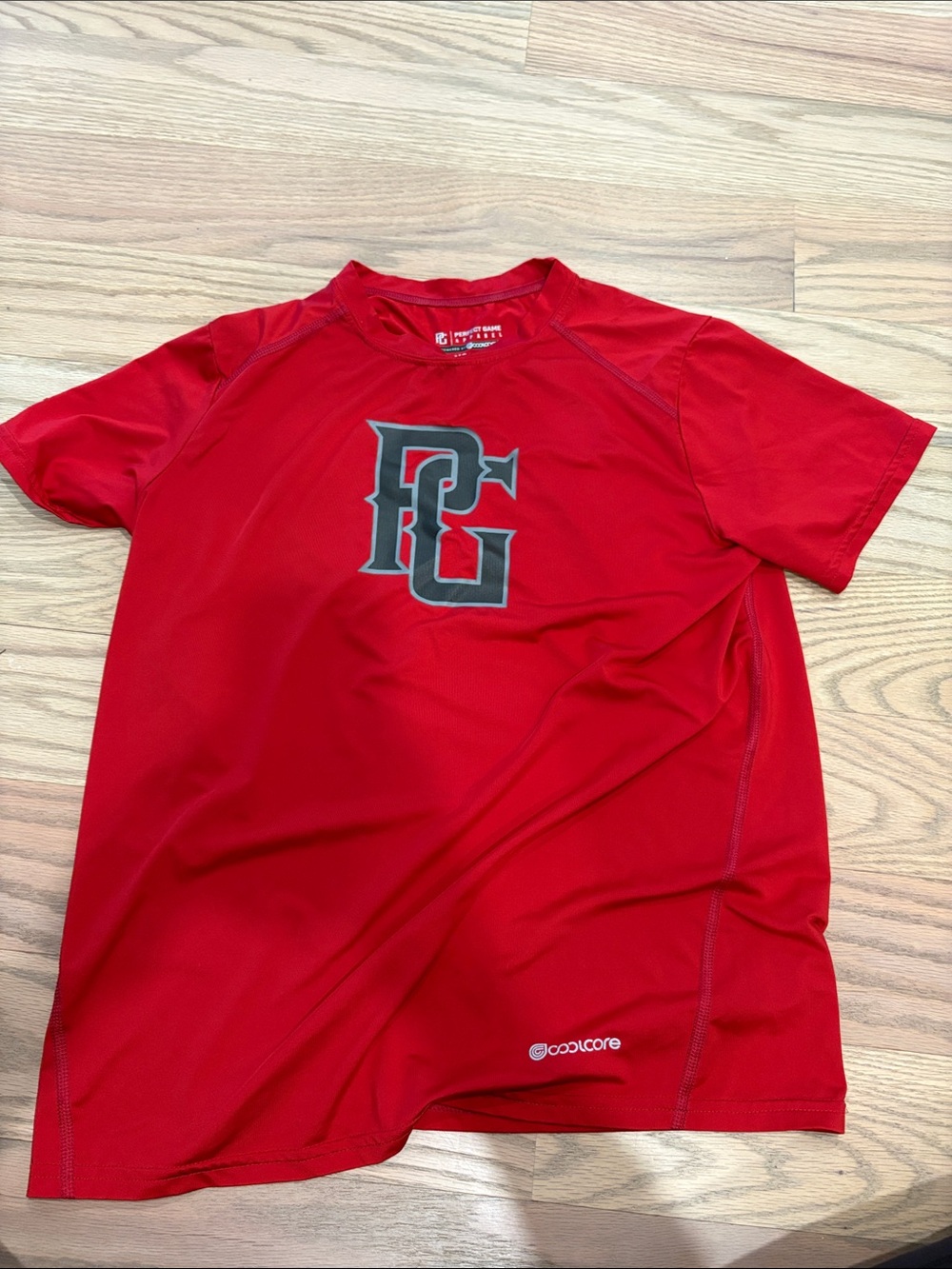 Perfect Game Red Kids' Short Sleeve Performance Tee
